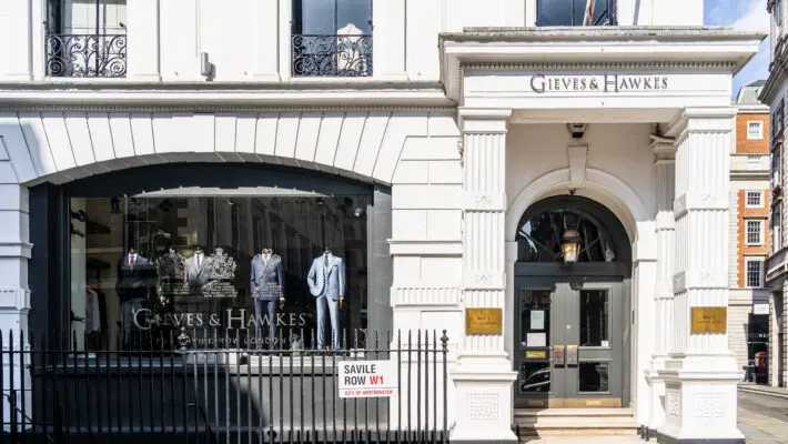 British luxury menswear retailer Gieves and Hawkes is up for sale, with liquidators keen to attract prospective buyers for the 250-year-old Savile Row brand.
