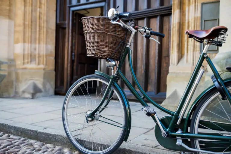 Bicycle,Outside,Oxford,University,College,Building