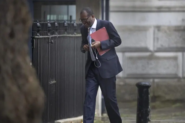 Kwasi Kwarteng has announced that he will scrap the top 45p rate of income tax and cut the basic rate of income tax by 1p next year as part of a “bold and unashamed” push for growth.
