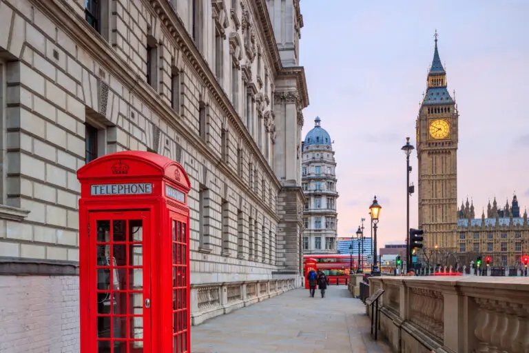 London,Skyline,With,Big,Ben,And,Houses,Of,Parliament,At