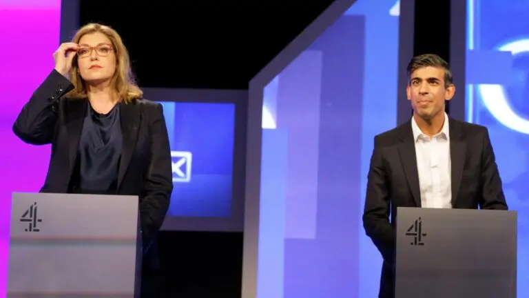 Senior Conservatives are holding talks about replacing Liz Truss with a joint ticket of Rishi Sunak and Penny Mordaunt as part of a “coronation” by MPs.