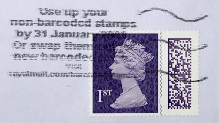 Royal Mail urges people to use or swap non-barcoded stamps