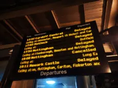 How is each train operator affected by the latest rail strikes?