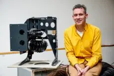 A design engineer and TV presenter, skilled in creating space-saving architectural innovations for the home, is feeling flush after securing financial backing for his latest invention – a frame that allows toilets to be folded away in a cupboard when not in use.