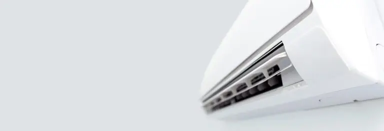 Air,Conditioner,Split,Hanging,On,The,Wall.,Cooling,Device,In