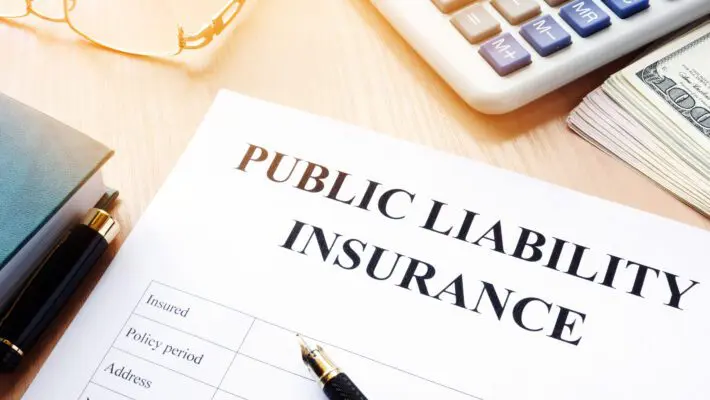 Public,Liability,Insurance,Policy,On,An,Office,Desk.