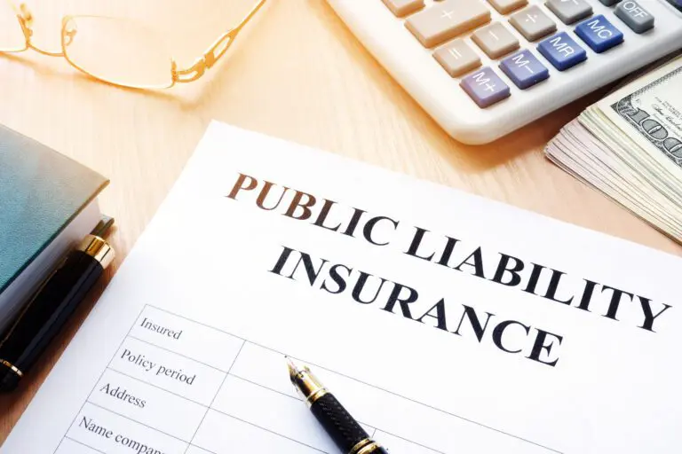 Public,Liability,Insurance,Policy,On,An,Office,Desk.