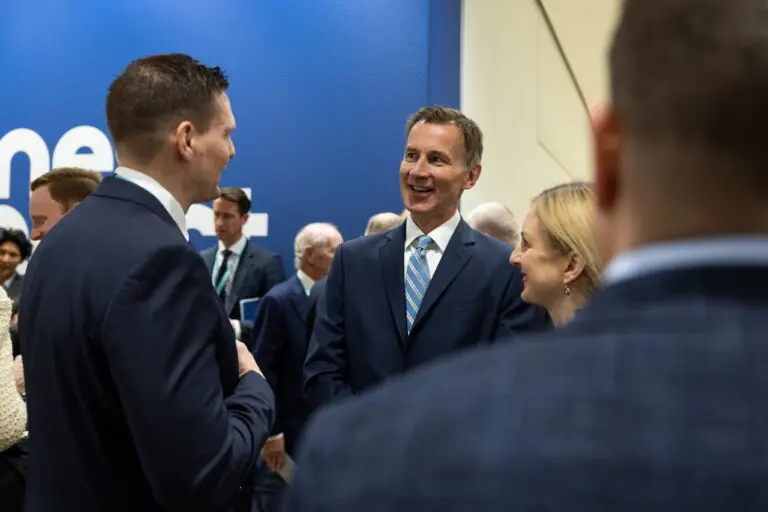 Jeremy Hunt says it is important for the government to engage with a body that is representative of the business community and there is "no point" in talking to the CBI while the lobby group is dealing with allegations that have brought its future into doubt.