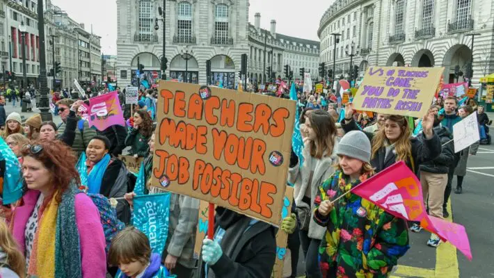 Every state school in England could face more strikes in the autumn, after teaching unions vowed to coordinate walkouts if they go ahead.