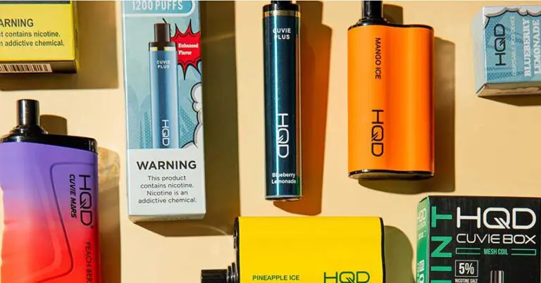 HQD Tech Vape devices come with durable, rechargeable batteries and waterproof construction. These vapes are also disposable, a bonus for anyone who smokes regularly.