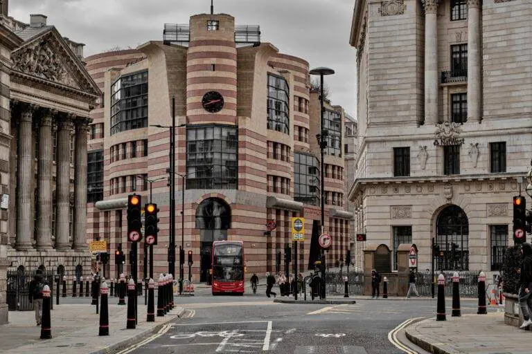 Offices in London have lost almost a fifth of their value over the past year, much more than blocks in most other European countries.