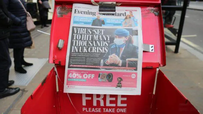 The Evening Standard has announced plans to cease its daily print edition, transitioning to a weekly format as it grapples with the impact of remote work and improved wifi on the London Underground.