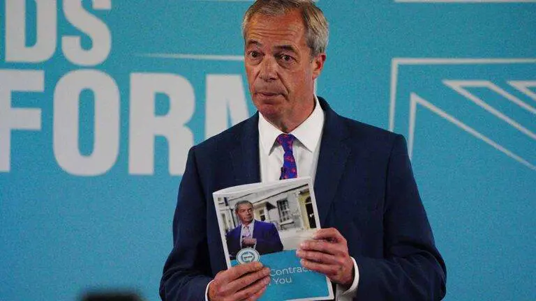 Reform UK has launched its 2024 general election manifesto, promising sweeping tax cuts and public sector reforms after overtaking the Conservatives in a recent poll.