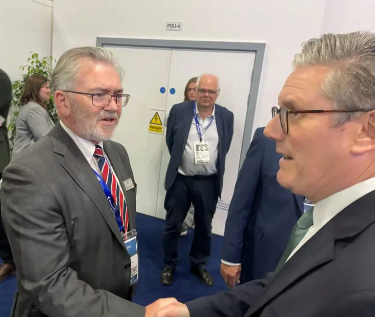 Sir Keir Starmer discusses aerospace industry needs with Farnborough Aerospace Consortium, as the PM announces Skills England to address national skills gaps.