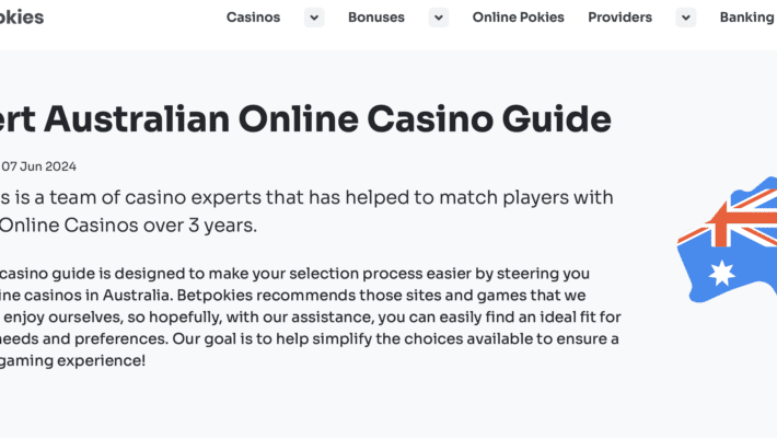 Created in 2020 by John Gold the BetPokies gambling review portal has gained tremendous popularity and the trust of Aussie gamblers, who finally have a reliable source of all kinds of gambling information.