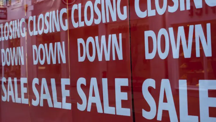 The number of UK companies falling into insolvency over the past year has surpassed the levels seen during the 2008 global financial crisis.