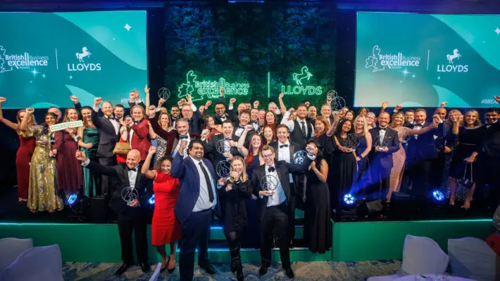 Celebrating the best in British business, the Lloyds British Business Excellence Awards last night honoured entrepreneur and style icon Trinny Woodall with its prestigious Inspiration Award.