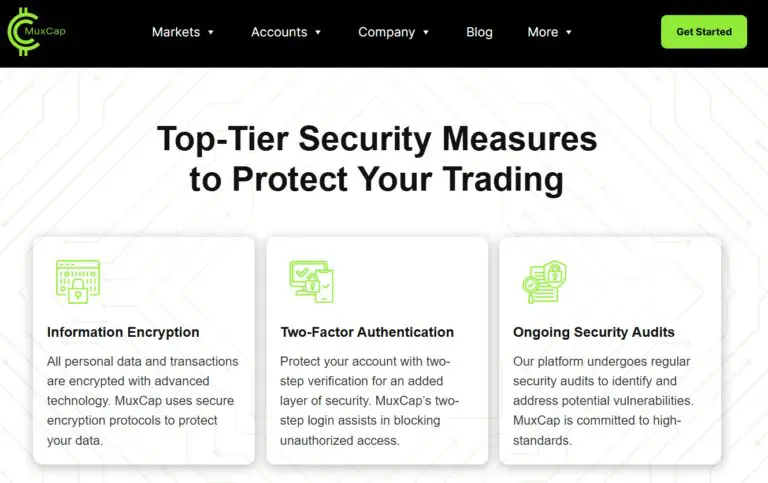 Security is a top priority in the world of online trading!