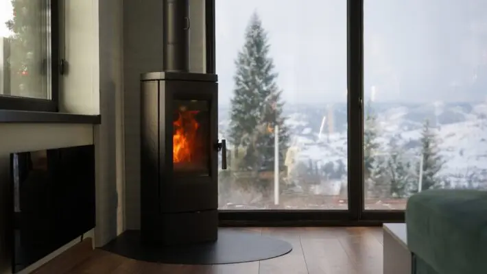A log burner is still one of the most traditional and efficient ways of keeping warmth in the home during the cold months. The allure and efficiency of a log burner create an inviting ambiance perfect for winter.