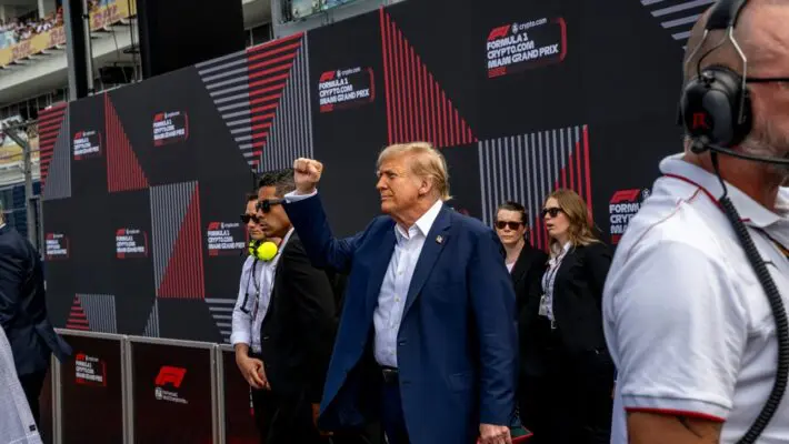 President Donald Trump’s sweeping new tariffs on car imports could reshape global trade routes — and push the UK into pole position as the most important export market for Germany’s automotive industry.