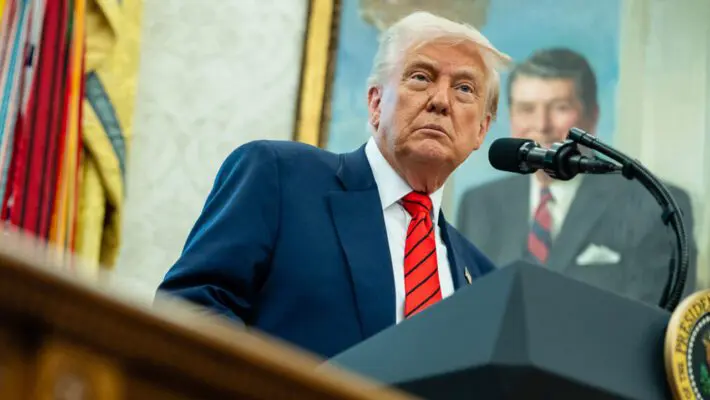 President Donald Trump has announced a new trade deal between the United States and the United Kingdom, marking what he described as a “historic day” for the transatlantic alliance. The agreement, unveiled on the 80th anniversary of VE Day, is the first major trade accord since the president introduced sweeping tariffs on dozens of trading partners earlier this year.