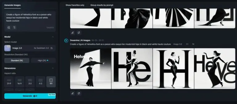 Fonts have never lacked flair, but what if fonts also had fashion? Imagine this: a darkened runway comes to life with neon strobe lights. In place of models, fonts strut onto the scene. Helvetica sways her modernist hips in black-and-white haute couture.