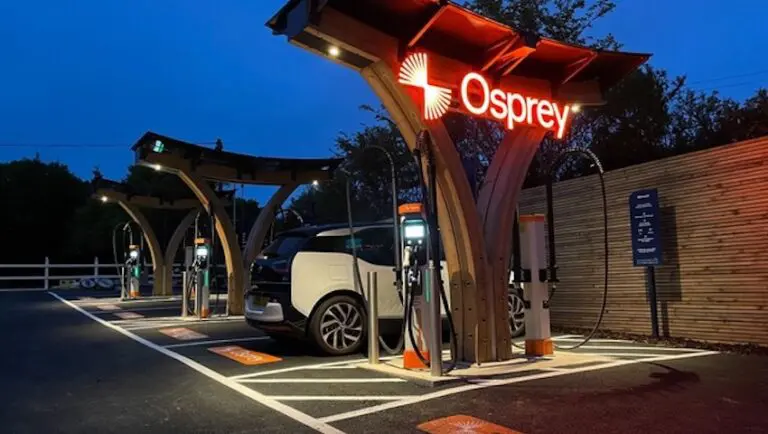 Aldermore provides £25m funding package to boost Osprey’s EV charging hub rollout