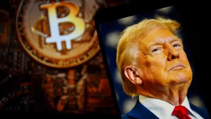 Bitcoin surged to a record high on Monday, topping $123,000, as investors reacted to growing political and institutional support for cryptocurrency in the United States.