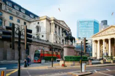 Global stock markets climbed to record highs on Tuesday as investors bet on falling interest rates and renewed optimism over global growth — with Apple reaching a $4 trillion market valuation for the first time.