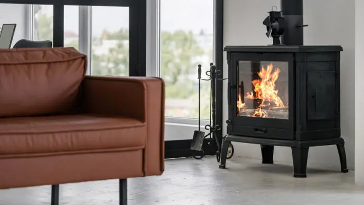 Wood-burning stoves are becoming a popular choice for keeping homes warm in a sustainable way.