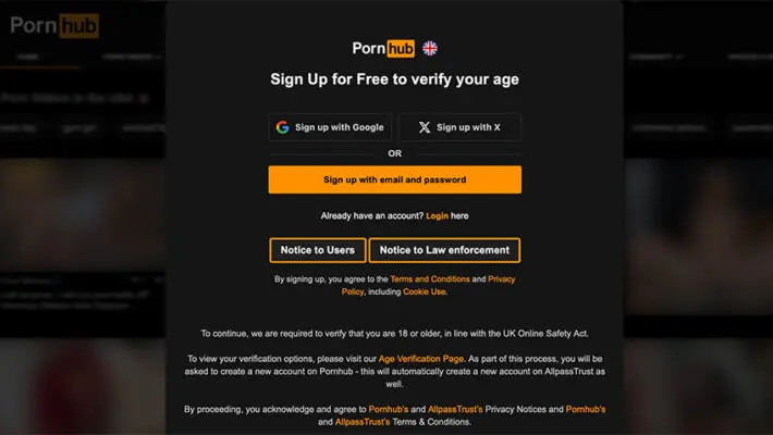 Pornhub will restrict access to its website for UK users from next week, effectively blocking new visitors in protest at tougher age-verification requirements introduced under the Online Safety Act.