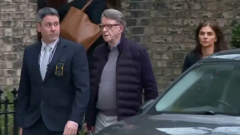 Peter Mandelson was arrested at his Regent’s Park home amid concerns he posed a potential flight risk, according to his legal team.