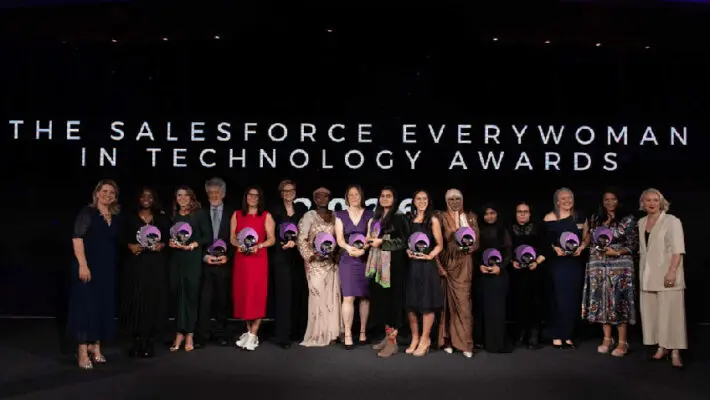Exceptional women from across the UK technology sector have been honoured at the annual Salesforce everywoman in Technology Awards, recognising innovation, leadership and impact at every stage of the career ladder.