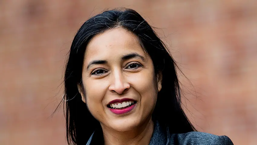 The legal industry is not known for moving fast. But Monica Goyal has built her career by doing exactly that.