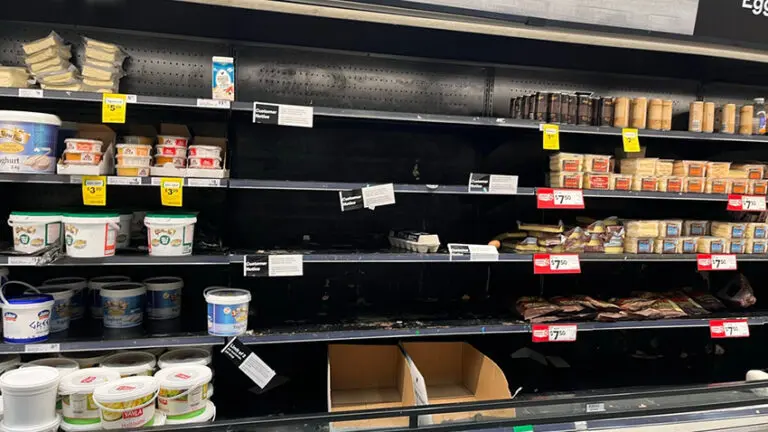 Britain's supermarkets could be staring down the barrel of patchy shelves by midsummer, with ministers quietly war-gaming a scenario in which the continuing conflict with Iran chokes off carbon dioxide supplies to the country's food and drink industry.