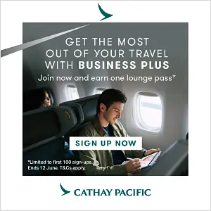 Cathay Pacific ad