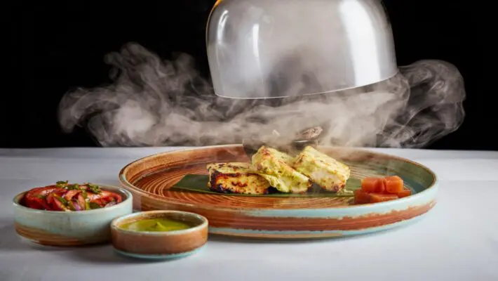 The story of two culinary cultures finding common ground on a plate in Mayfair