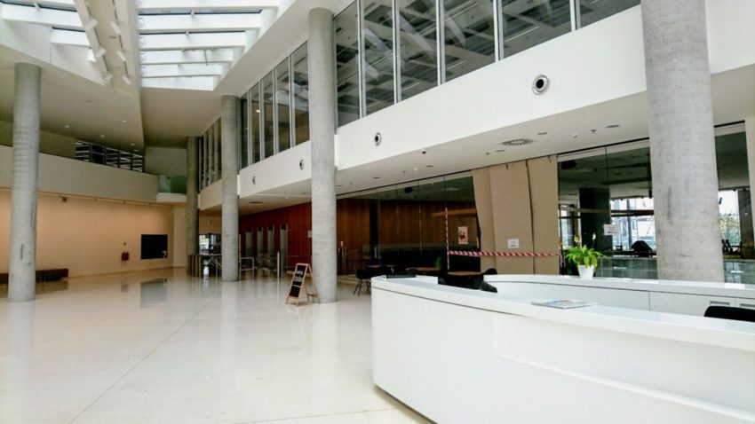 Reception area