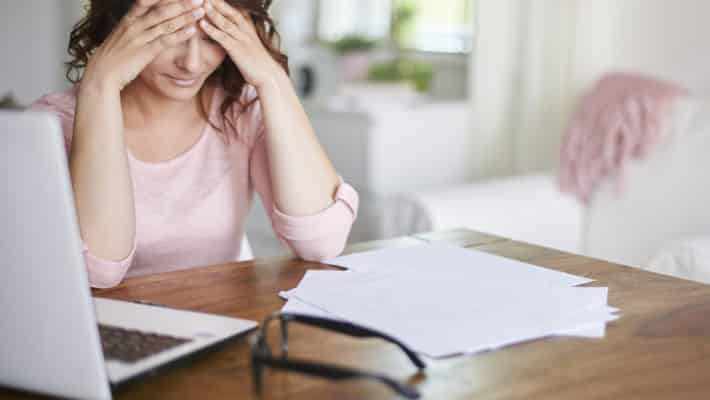 Worrying about bills
