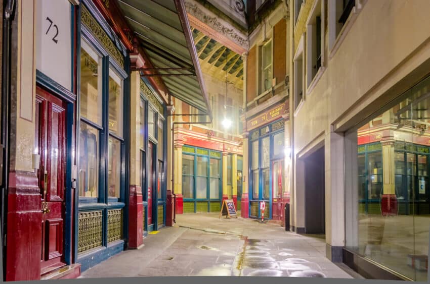empty London street