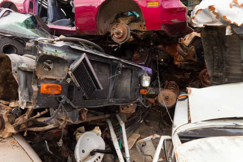 Vehicle scrapped