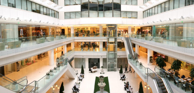 shop interior panorama