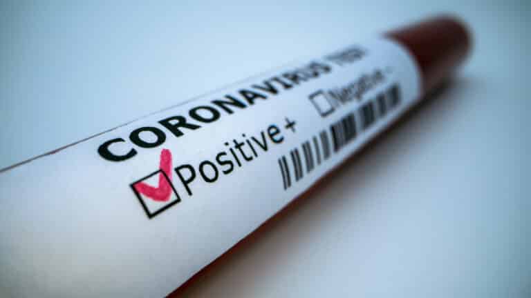 Positive COVID-19 test
