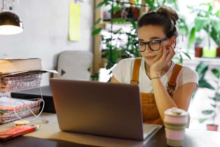 working from home