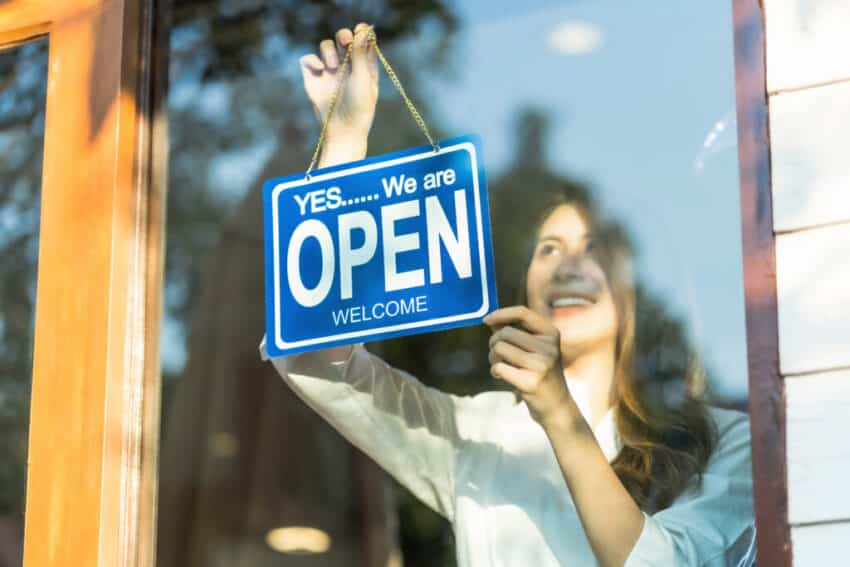 open shop
