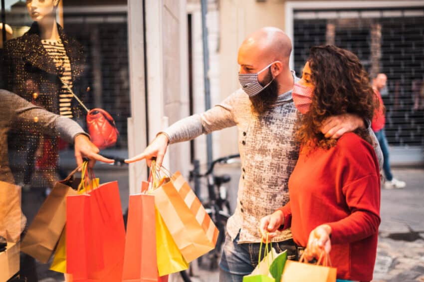 shopping during covid