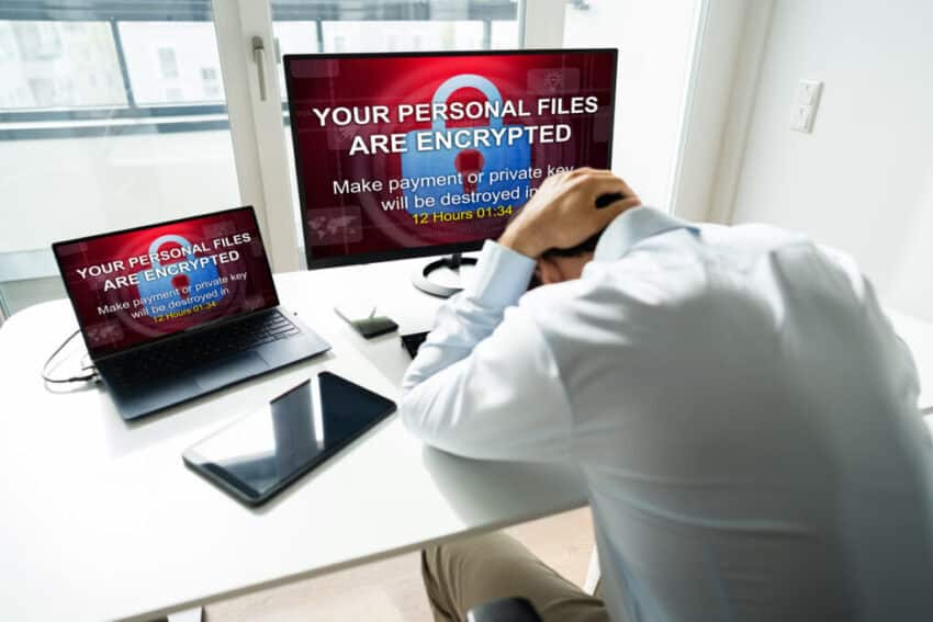 Ransomware attack