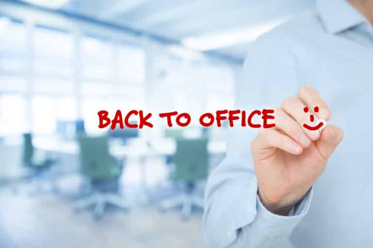 Back,To,Office,After,End,Of,Covid-19,Quarantine,Concept.,Worker