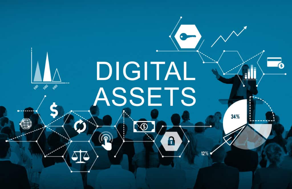 Digital,Assets,Business,Management,System,Concept