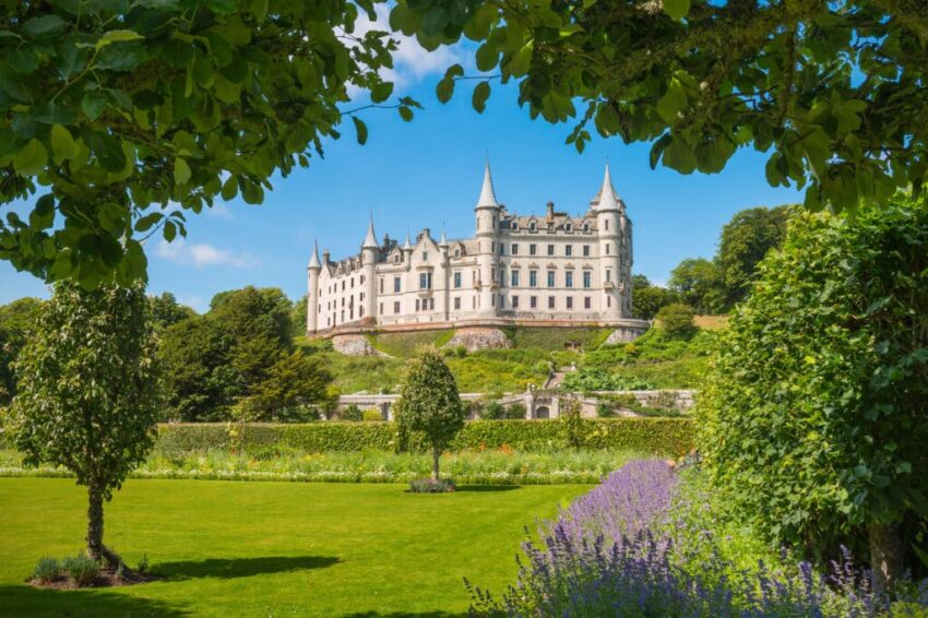 Daylight,View,Of,Dunrobin,Castle,,Scottish,Highlands